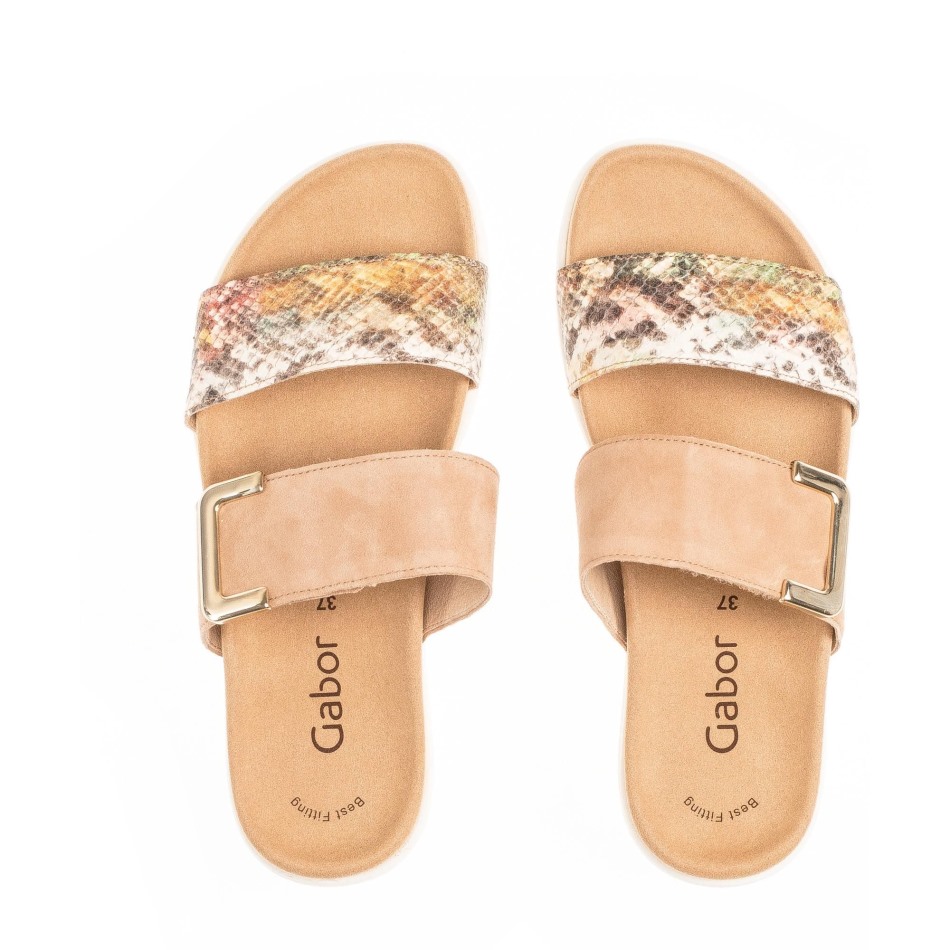 Gabour | Exclusif 4374050 - Daim Caramel Et Imprimé Serpent